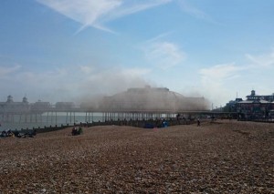 Eastbourne Pier fire