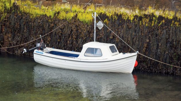 The Orkney Longliner has 
good seaworthy lines, no fuss 
or unnecessary extras. Credit: Ronald Thain/Alamy