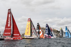 The 2014/15 Volvo Ocean Race kicked off in the port of Alicante over the weekend, with around 50,000 spectators flocking to the dockside to wish the sailors fair winds.